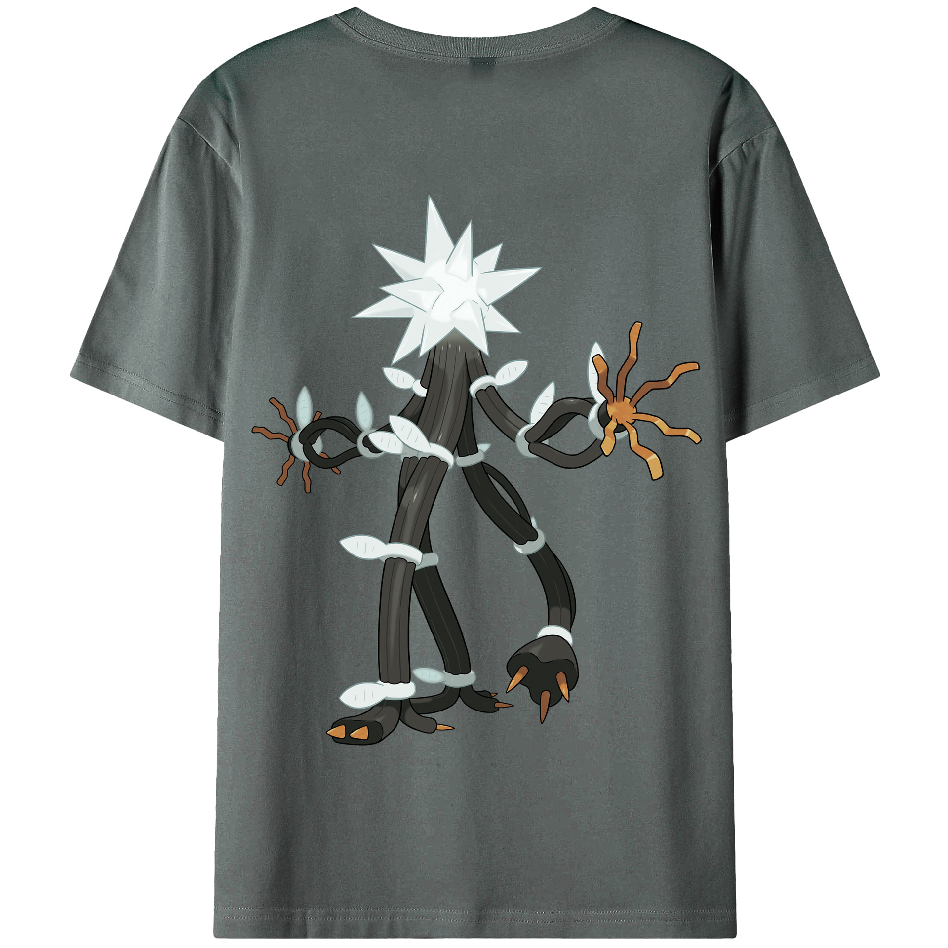 （画像用） ポケットモンスター Pokémon 綿100％半袖Tシャツ（背面プリント）